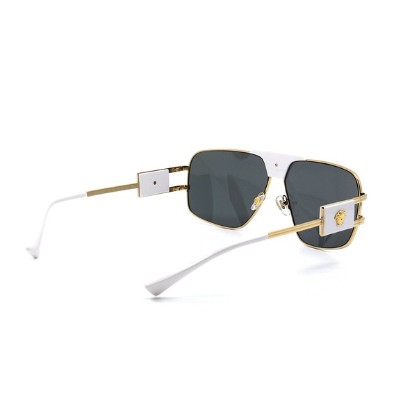 VERSACE VE2251 147187 GOLD/WHITE DARK GREY SUNGLASSES main image 7
